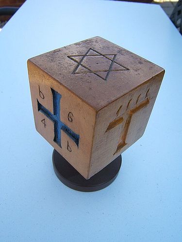 Order of the Cubic Stone. Elemental cube. Enochian Magic.jpg